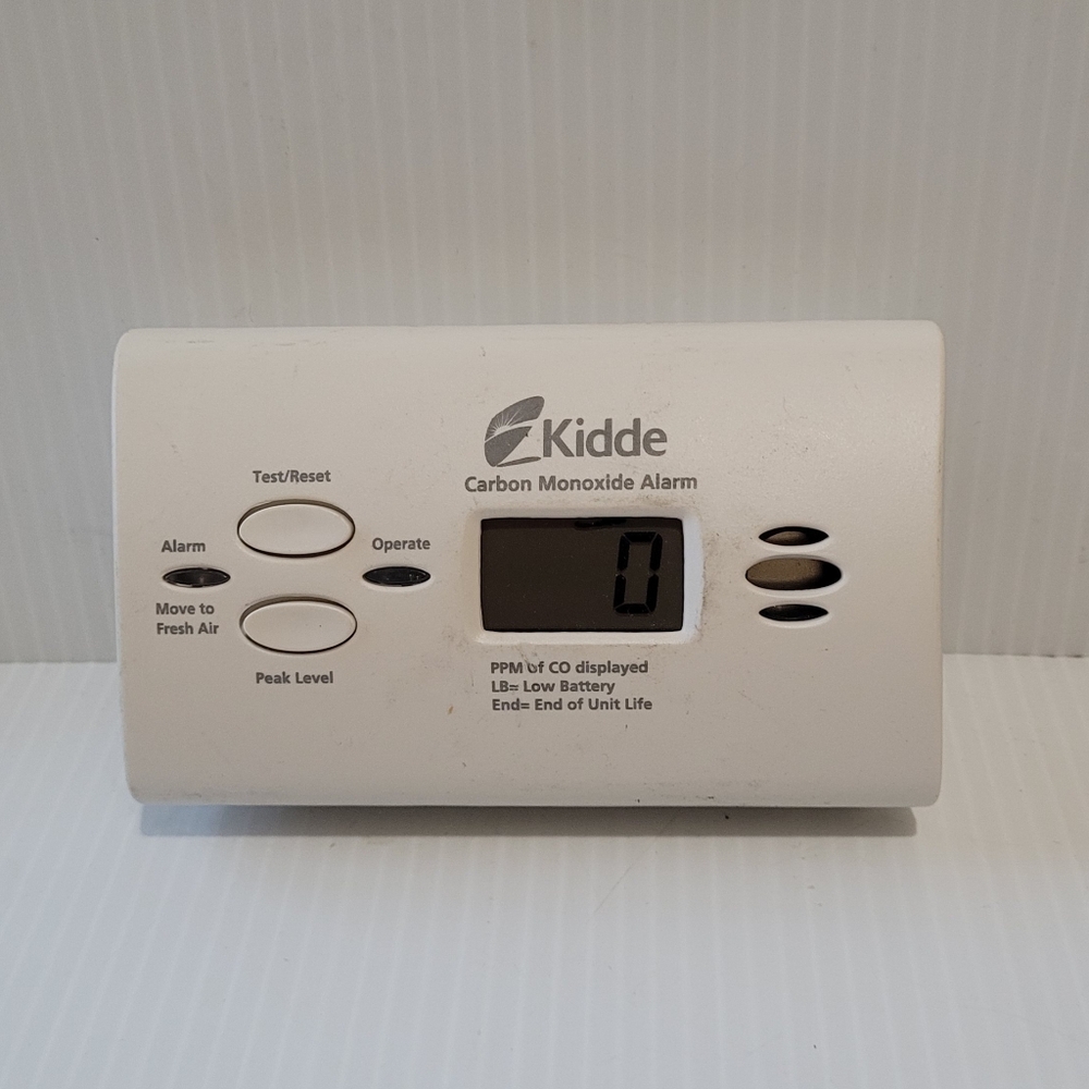Kidde Battery-Operated Carbon Monoxide Alarm - White.